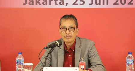 Wakil Ketua Umum II Asbanda Busrul Iman. Asosiasi Bank Pembangunan Daerah (Asbanda) mencatat jumlah saldo tabungan BPD tercatat tembus Rp71,65 triliun per Juni 2024.