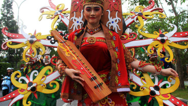 Karnaval Budaya Khatulistiwa di Pontianak