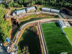 Erick Thohir Pamer Training Center PSSI di IKN yang Sudah Tahap Finishing