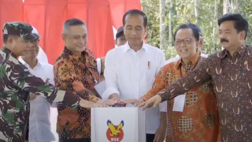 Jokowi Groundbreaking Proyek Sukanto Tanoto di IKN, Nilainya Rp2 triliun