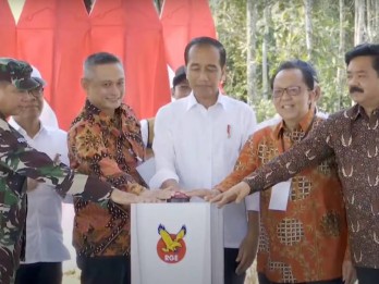 Jokowi Groundbreaking Proyek Sukanto Tanoto di IKN, Nilainya Rp2 triliun