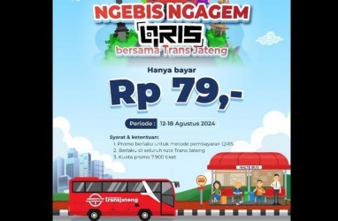 Promo QRIS Trans Jateng, Bayar Rp79 Bila Gunakan QRIS