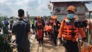 Lima Korban Hilang Akibat Jembatan Ambruk di Muba Telah Ditemukan, Berikut Daftarnya
