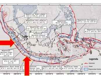 Penjelasan Lengkap BMKG Soal 2 Gempa Megathrust di Indonesia yang 