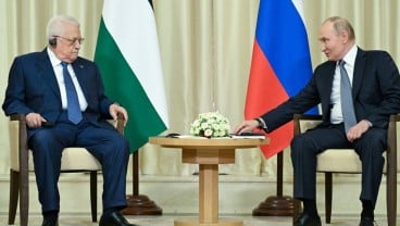 Sambut Mahmoud Abbas di Moskow, Putin Nyatakan Dukungannya untuk Palestina