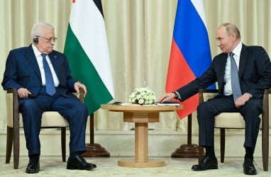 Sambut Mahmoud Abbas di Moskow, Putin Nyatakan Dukungannya untuk Palestina