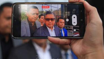 Sekjen PDI Perjuangan Hasto Kristiyanto Diperiksa KPK