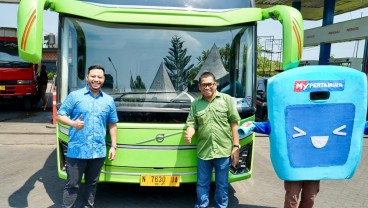 Gunung Harta Jadi PO Bus Pertama Pakai BBM Non Subsidi