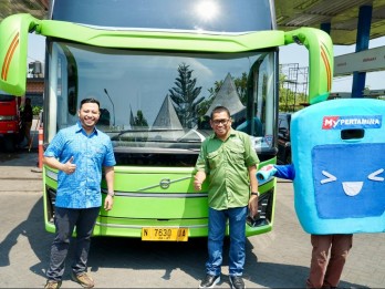 Gunung Harta Jadi PO Bus Pertama Pakai BBM Non Subsidi