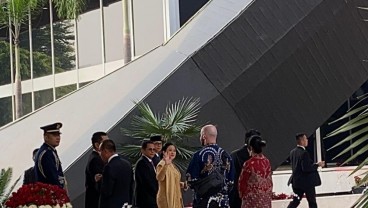 Berkebaya Emas, Puan Maharani Hadiri Sidang Tahunan MPR 2024