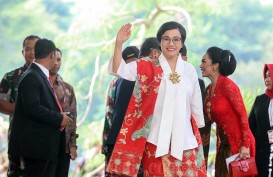 Sri Mulyani Hadir di Sidang Tahunan MPR 2024 Pakai Kebaya Merah Putih