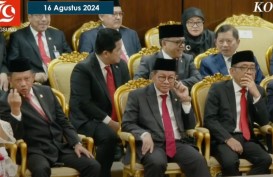 Sejumlah Menteri Jokowi Hadir di Sidang Tahunan MPR 2024, Kompak Pakai Jas!