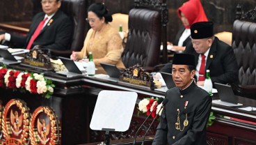 Lengkap! Pidato Kenegaraan Jokowi di Sidang Tahunan MPR/DPR/DPD 2024