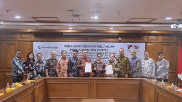 Krakatau Steel Suplai Pipa Baja untuk Proyek Gas Cirebon-Semarang Tahap II