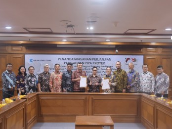 Krakatau Steel Suplai Pipa Baja untuk Proyek Gas Cirebon-Semarang Tahap II