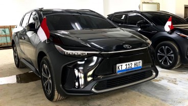 Toyota Suplai 40 Mobil Listrik bZ4X untuk Pejabat VVIP HUT RI di IKN