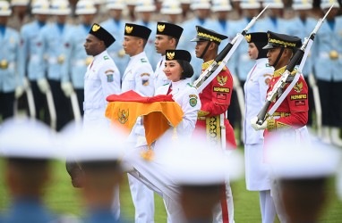 Daftar Nama Paskibraka yang Bertugas di Upacara Pengibaran dan Penurunan Bendera di IKN