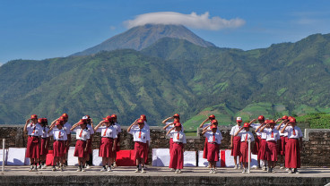 Upacara HUT ke-79 Kemerdekaan RI di Temanggung
