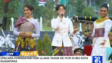 Mawar Eva de Jongh, Novia Bachmid, dan Olivia Pardede Nyanyi Lagu Puspa Warni di IKN
