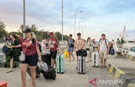 Arus Wisatawan ke Gili Trawangan, Air, dan Meno Meningkat