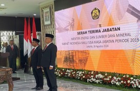 Arifin Tasrif Resmi Serahkan Jabatan Menteri ESDM ke Bahlil Lahadalia