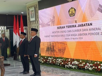 Arifin Tasrif Resmi Serahkan Jabatan Menteri ESDM ke Bahlil Lahadalia