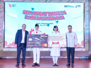 BRI Kembali Beri Beasiswa Paskibraka di HUT ke-79 RI