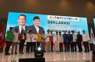 KIM Plus Resmi Usung Ridwan Kamil dan Suswono Maju di Pilgub Jakarta