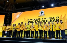 Jokowi, Prabowo dan Petinggi Parpol Hadir di Penutupan Munas Golkar