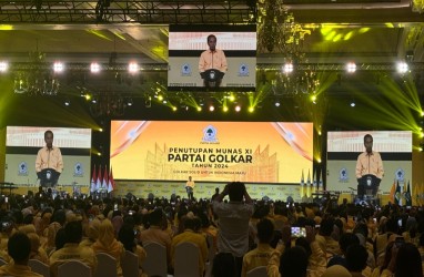 Jokowi Pakai Baju Kuning di Munas Golkar, Tanda Sudah Log In?