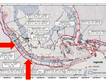 Pesisir Selatan Lebak Waspadai Gempa Megathrust