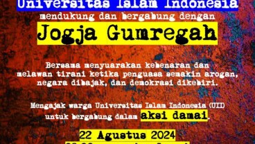 UII Gelar Aksi Damai #KawalPutusanMK, Tuntut Demokrasi Lawan Tirani