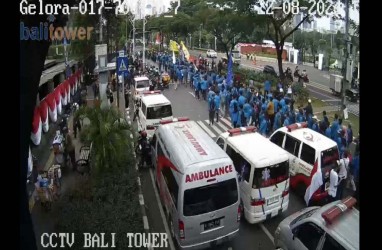 Link CCTV Pantau Demo di Gedung MK, DPR dan Istana Negara