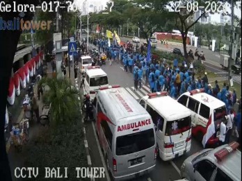 Link CCTV Pantau Demo di Gedung MK, DPR dan Istana Negara