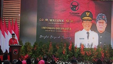 PDIP Rekomendasikan Wayan Koster - Giri Prasta di Pilgub Bali