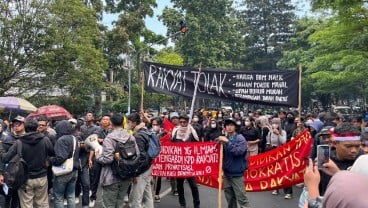 Mahasiswa Tegaskan Aksi di Bandung Murni Kemarahan pada Kondisi Demokrasi Saat Ini