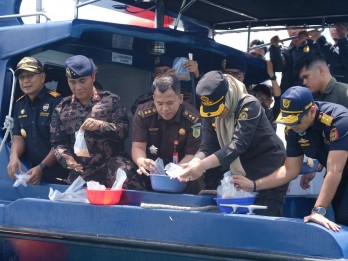 Bea Cukai Gagalkan Penyelundupan Ratusan Ribu Benih Lobster di Karimun