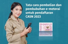 Cara Menggunakan E-Meterai di SSCASN untuk Daftar CPNS dan PPPK 2024