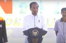 Jokowi Resmikan Bendungan Margatiga Senilai Rp846 Miliar di Lampung