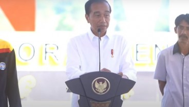 Jokowi Resmikan Bendungan Margatiga Senilai Rp846 Miliar di Lampung