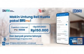 Beli Pulsa/Paket Data di BRImo, Nikmati Promo Seru Akhir Bulan!