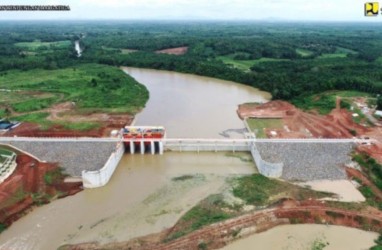 Bendungan Margatiga Pasok Air Buat Lumbung Pangan di Lampung