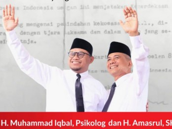 Iqbal-Amasrul Resmi Mendaftar Sebagai Bakal Paslon Wali Kota dan Wakil Wali Kota Padang