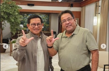 Eng Ing Eng.. 'Si Doel' Rano Karno Foto Bareng Pramono Anung, Fix Maju Pilkada Jakarta