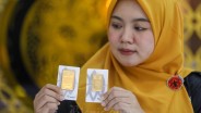 Harga Emas 24 Karat Antam Hari Ini (28/8/2024) Rp1,41 Juta per Gram