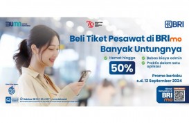 Beli Tiket Pesawat via BRImo Sekarang, Nikmati Cashback 50 Persen