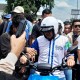 Bobby-Surya Daftar ke KPU Sumut, Konvoi Pakai Motor Listrik