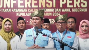 Dua Paslon Pilgub Kepri, Ansar-Nyanyang dan Rudi-Rafiq Daftar KPU di Hari yang Sama