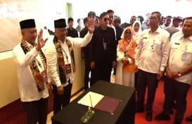 Pilgub Jabar 2024: Diusung PKS, Nasdem dan PPP, Ahmad Syaikhu-Ilham Habibie Tiba Mendaftar di KPU