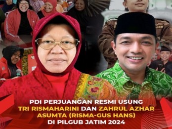 Gus Hans Politikus Golkar Eks Timses Khofifah Kini Jadi Cawagub Risma